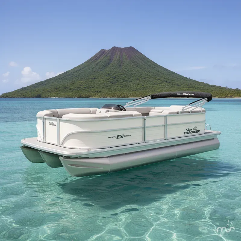 The Image of Sun Tracker Party Barge 20 DLX 2026 - 0