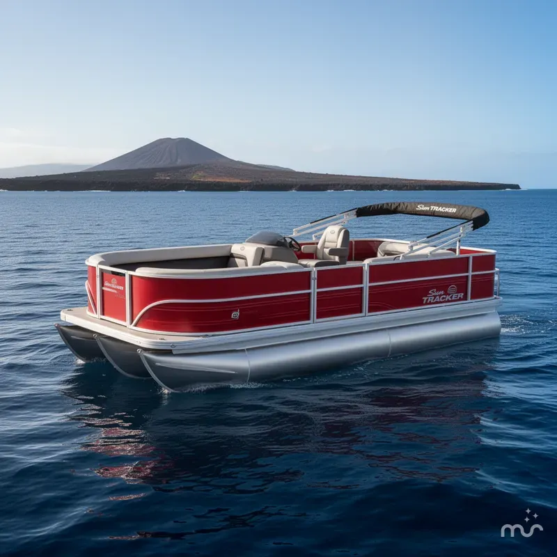 The Image of Sun Tracker Party Barge 18 DLX 2026 - 0