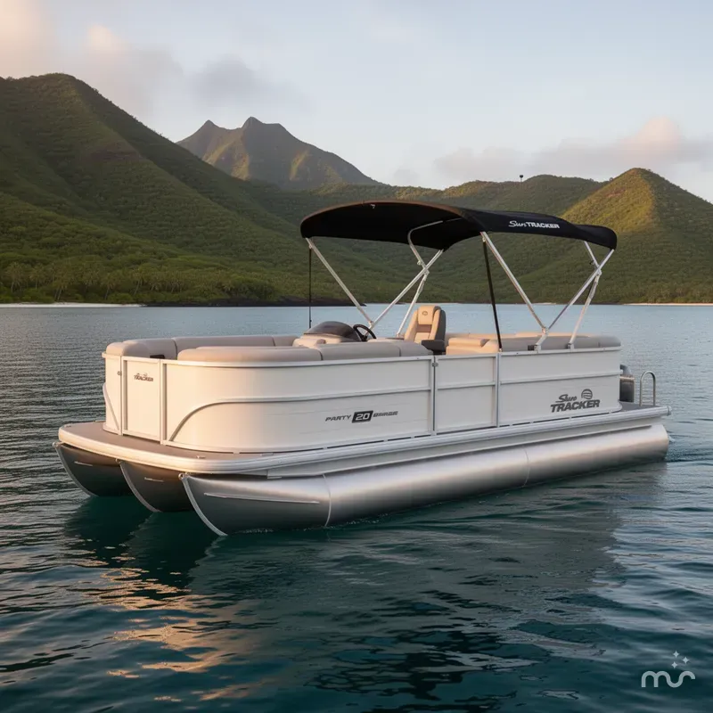The Image of Sun Tracker Party Barge 20 DLX 2026 - 0