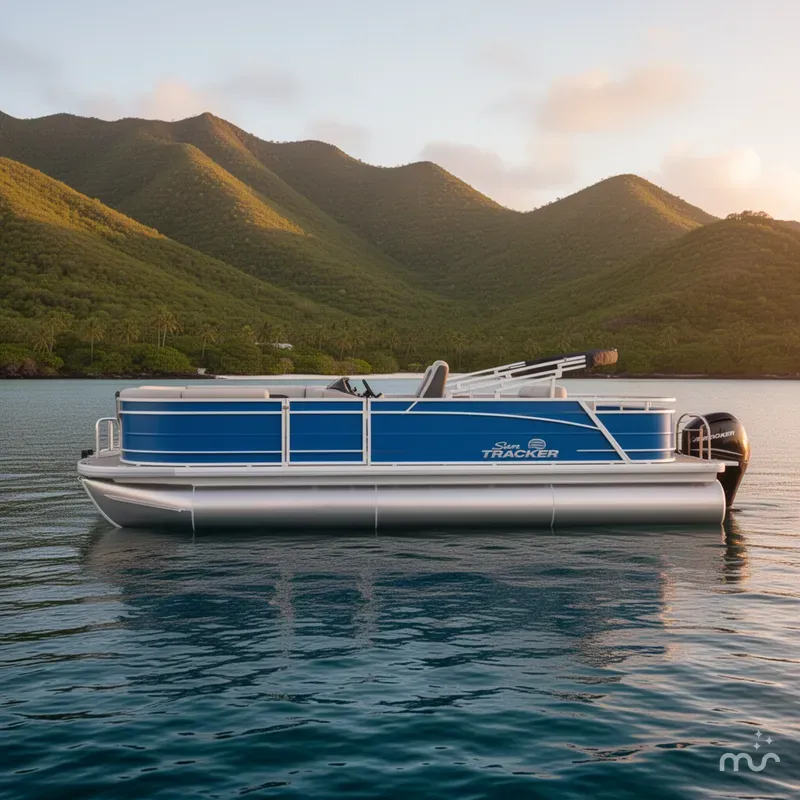 Slide: The Image of Sun Tracker Party Barge 22 RF XP3 2026 - 2