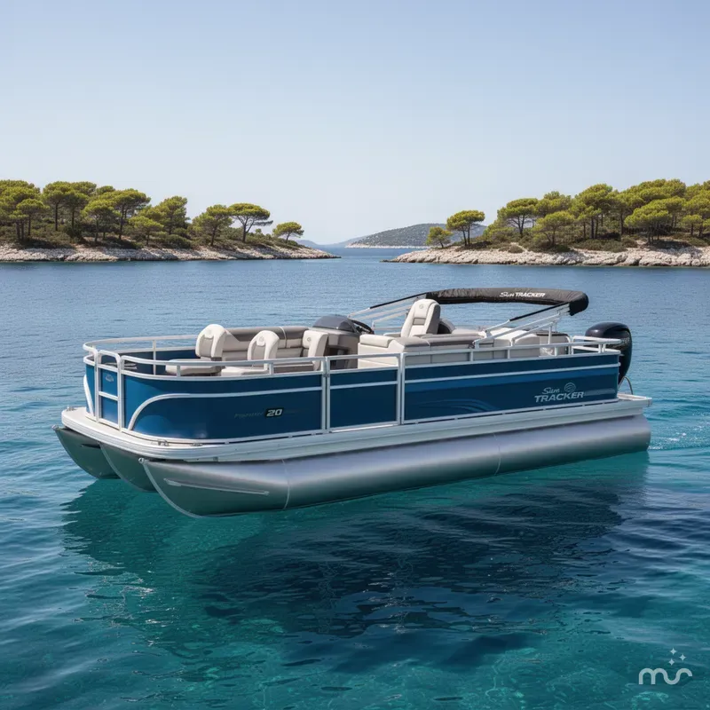 The Image of Sun Tracker Fishin' Barge 20 DLX 2026 - 0