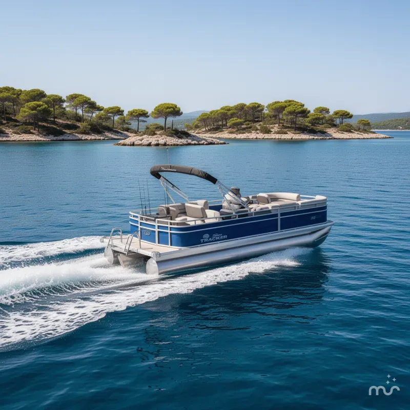 Slide: The Image of Sun Tracker Fishin' Barge 20 DLX 2026 - 4