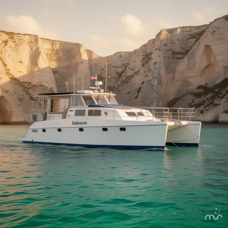 Slide: The Image of Endeavour 44 TrawlerCat 2003 - 2