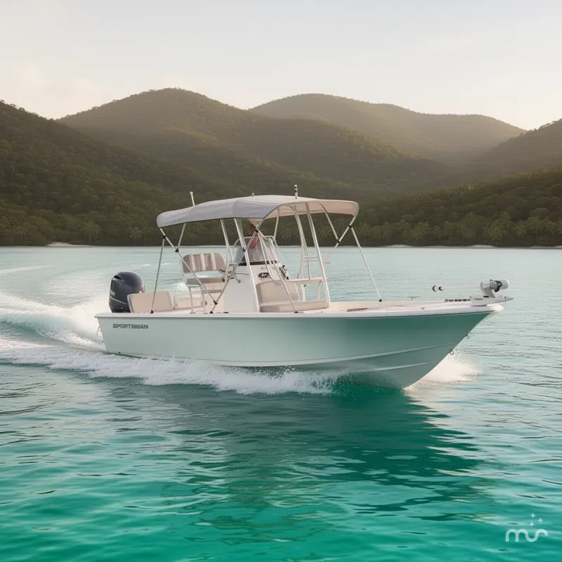 Slide: The Image of Sportsman Masters 207 Bay Boat 2015 - 4