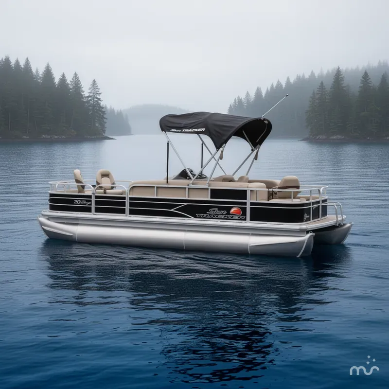 Slide: The Image of Sun Tracker Fishin' Barge 20 DLX 2016 - 2