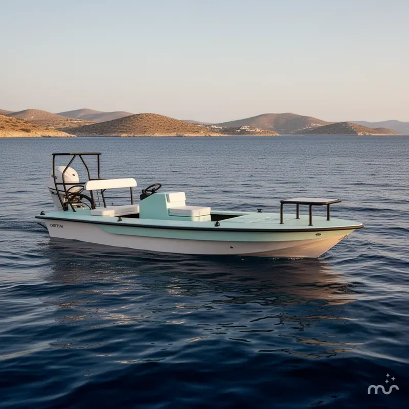 Slide: The Image of Chittum Skiffs 18 Laguna Madre Carbon 2026 - 2