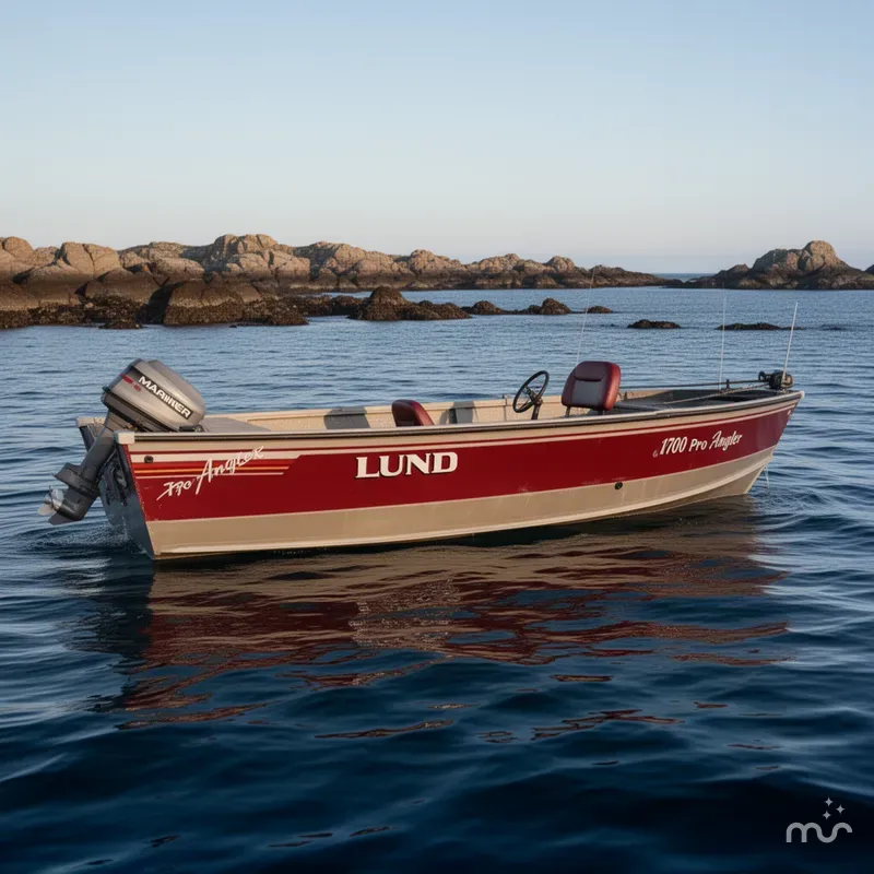 Slide: The Image of Lund 1700 Pro Angler 1993 - 2