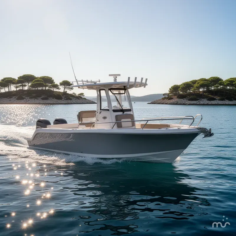 Slide: The Image of Sportsman Open 232 Center Console 2026 - 2