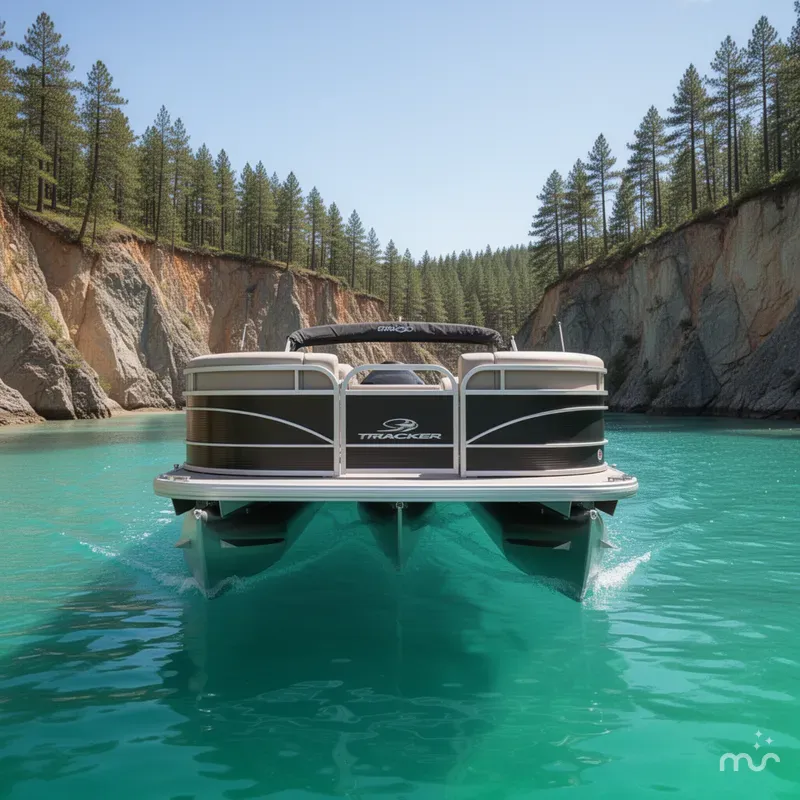 Slide: The Image of Sun Tracker Party Barge 2023 - 1