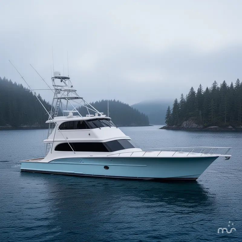 Slide: The Image of Buddy Davis 78 Sportfisherman 2000 - 2