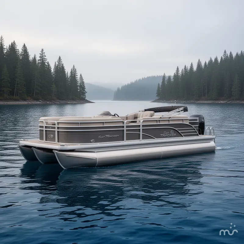 The Image of Sun Tracker Party Barge 22 DLX 2026 - 0