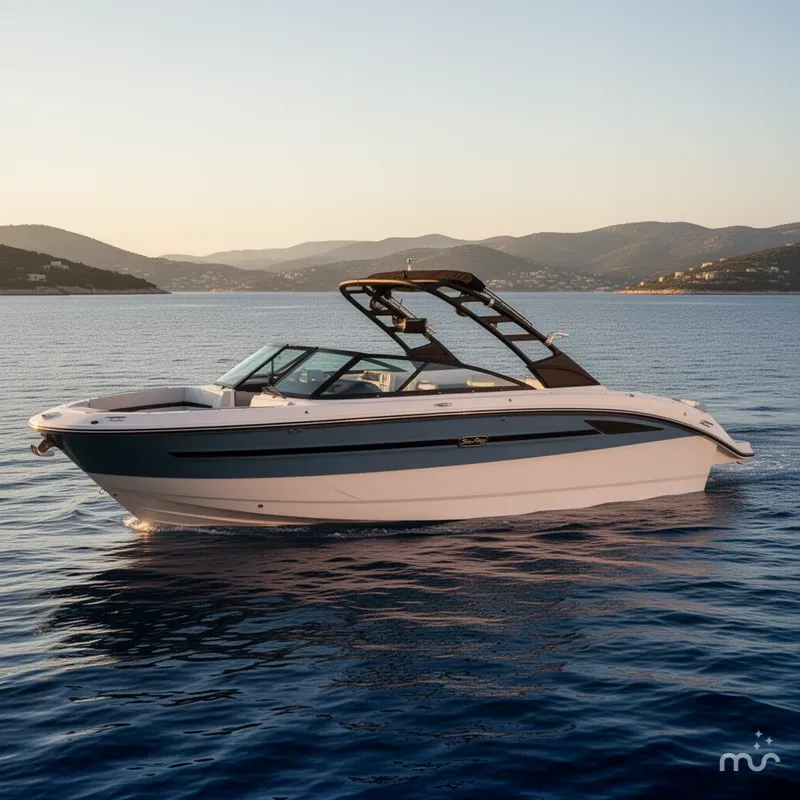 Slide: The Image of Sea Ray SDX270 SURF 2025 - 2