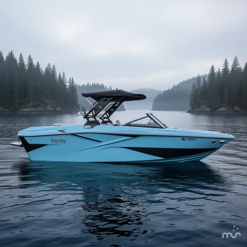 Slide: The Image of Heyday Wake Boats H22 2022 - 2