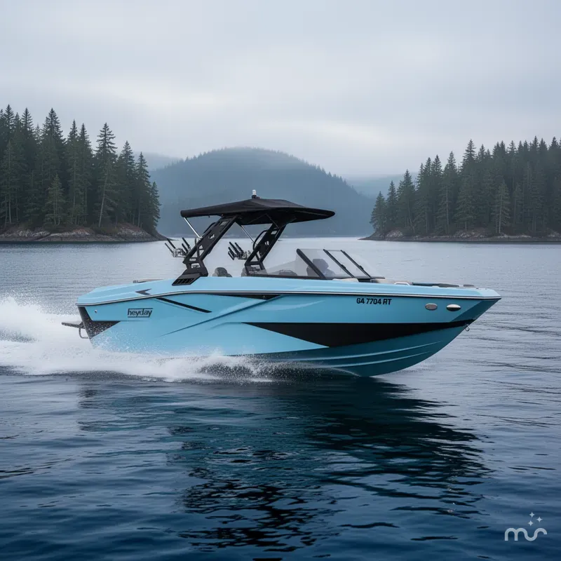Slide: The Image of Heyday Wake Boats H22 2022 - 4