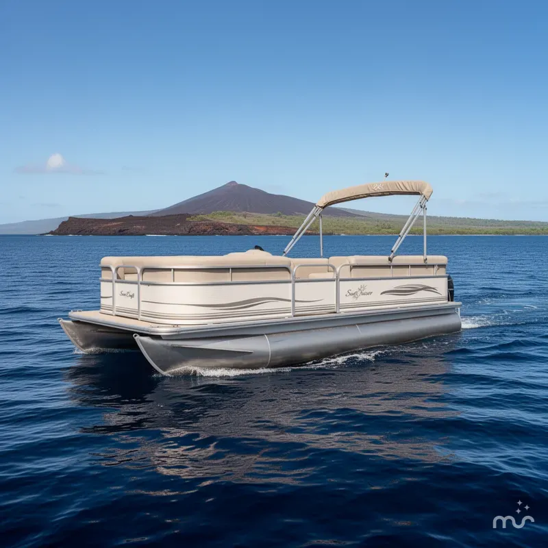 Slide: The Image of Smoker Craft Sun cruiser 2005 - 2