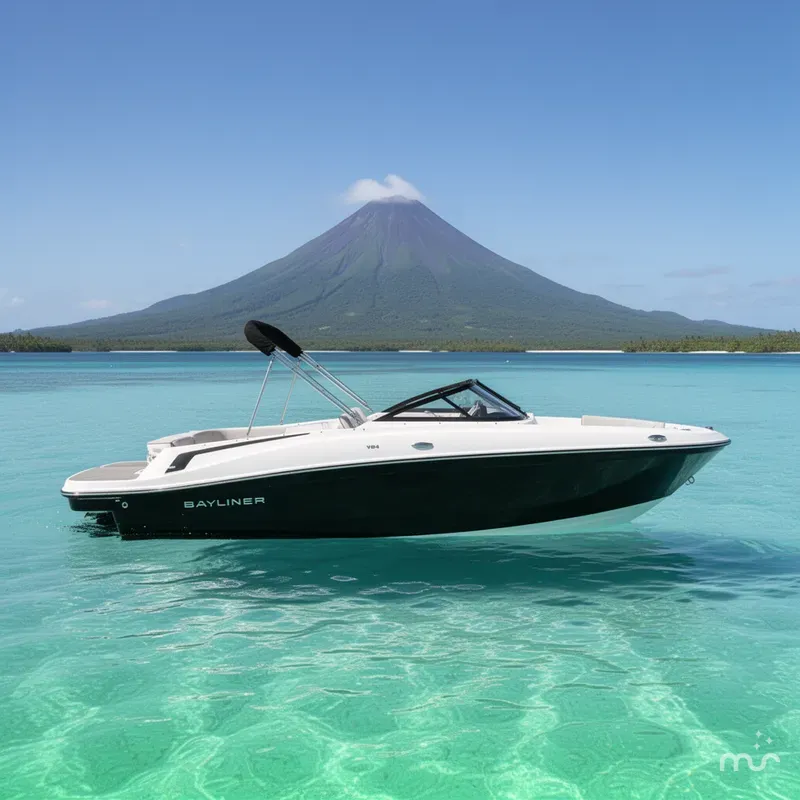 Slide: The Image of Bayliner VR4 Bowrider OB 2026 - 2