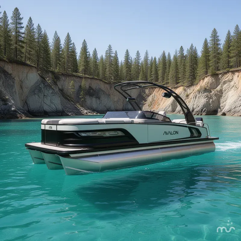 The Image of Avalon 2585 EXCALIBUR LTD FLEX LOUNGE WINDSHIELD 2026 - 0