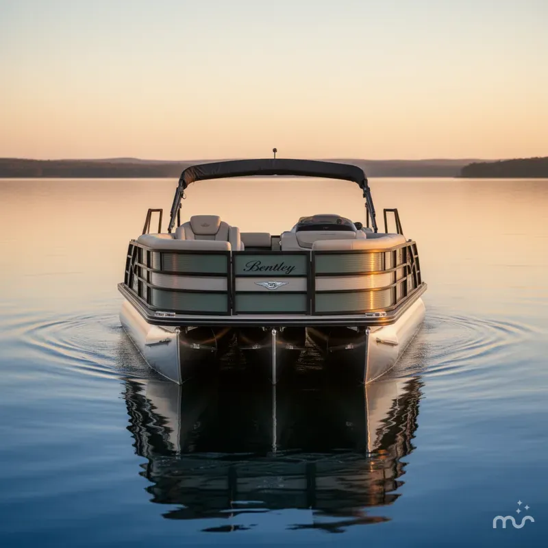 Slide: The Image of Bentley Pontoons 223 Legacy Swingback 2026 - 1