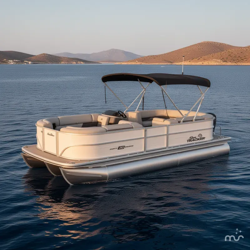 The Image of Sun Tracker Party Barge 20 DLX 2026 - 0