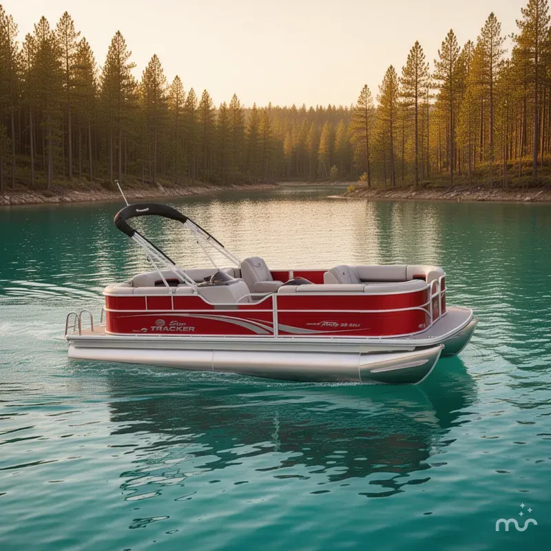 The Image of Sun Tracker Party Barge 22 DLX 2026 - 0