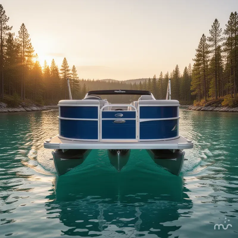 Slide: The Image of Sun Tracker Party Barge 22 DLX 2026 - 3