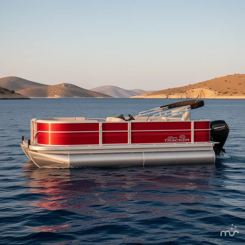 The Image of Sun Tracker Party Barge 18 DLX 2026 - 0