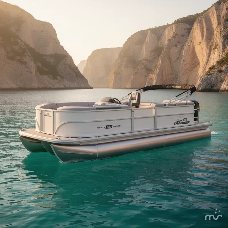 The Image of Sun Tracker Party Barge 20 DLX 2026 - 0