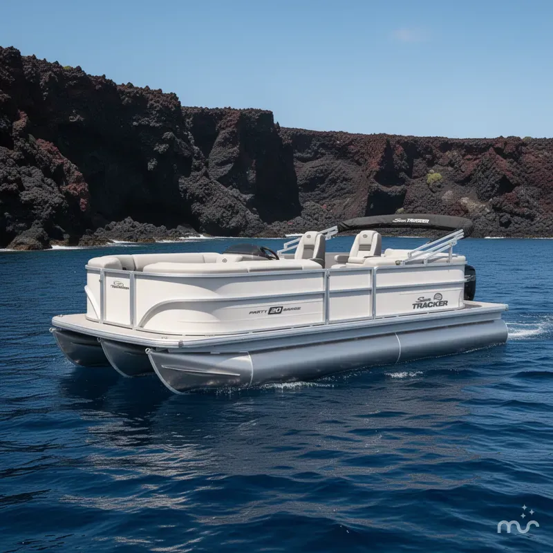 The Image of Sun Tracker Party Barge 20 DLX 2026 - 0