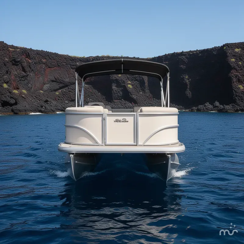 Slide: The Image of Sun Tracker Party Barge 20 DLX 2026 - 1