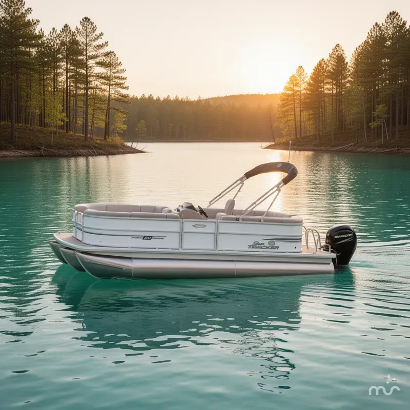 The Image of Sun Tracker Party Barge 20 DLX 2026 - 0
