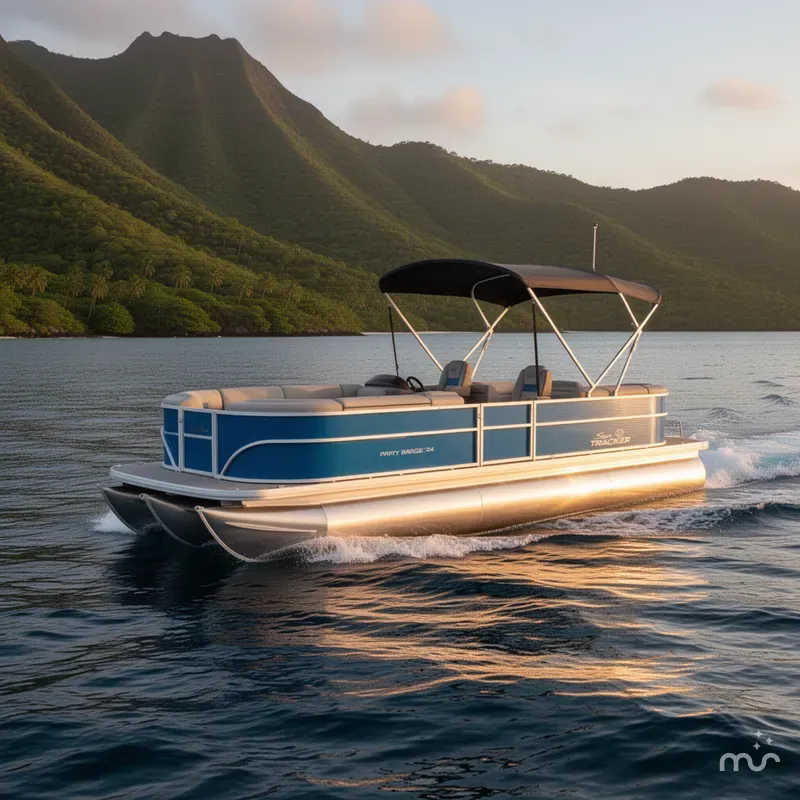 Slide: The Image of Sun Tracker Party Barge 24 XP3 2026 - 4