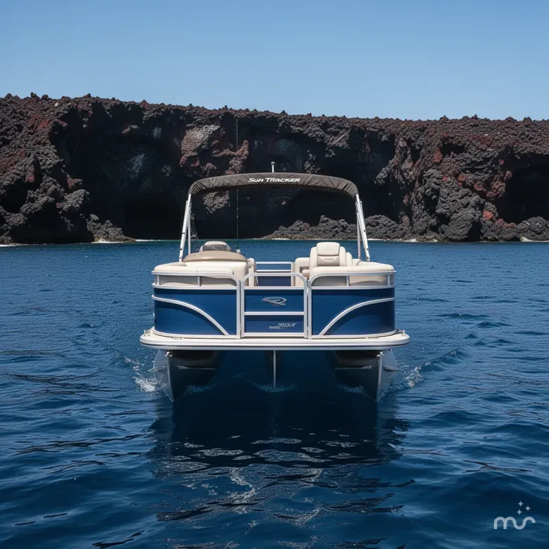 Slide: The Image of Sun Tracker Fishin' Barge 20 DLX 2026 - 1