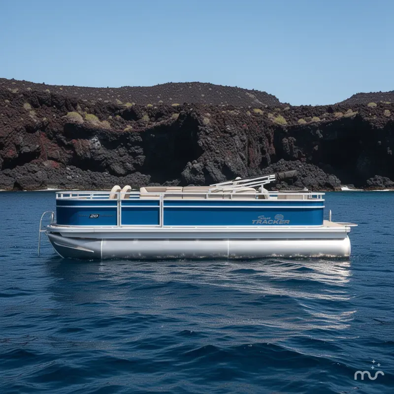 Slide: The Image of Sun Tracker Fishin' Barge 20 DLX 2026 - 2