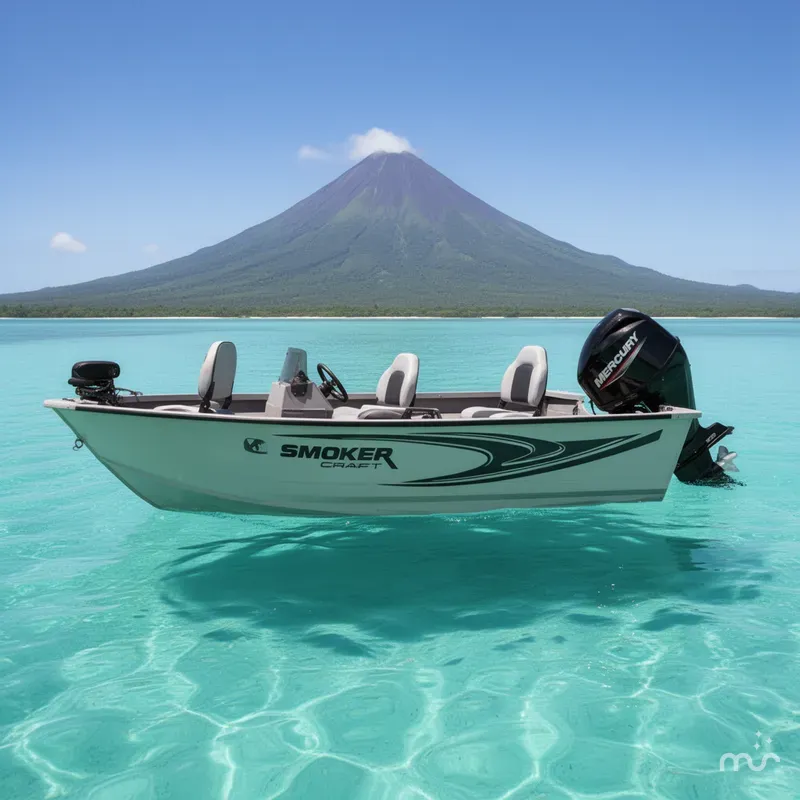 Slide: The Image of Smoker Craft Angler 16 SC 2026 - 2