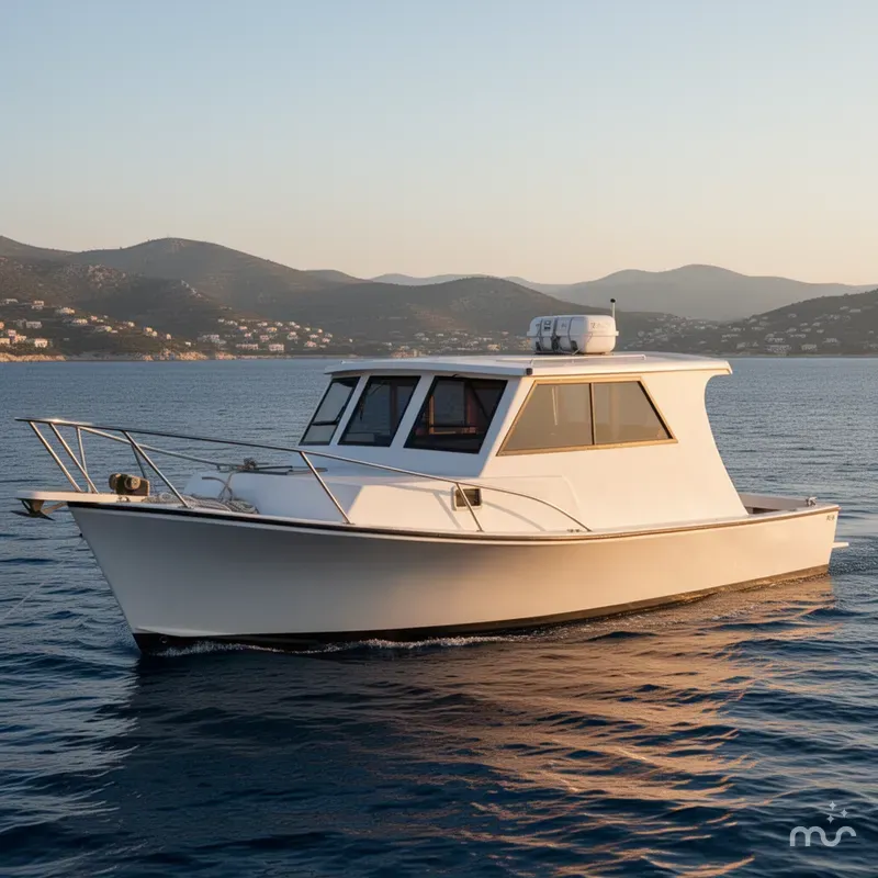 Slide: The Image of Crusader Boats 34 SF 2005 - 2