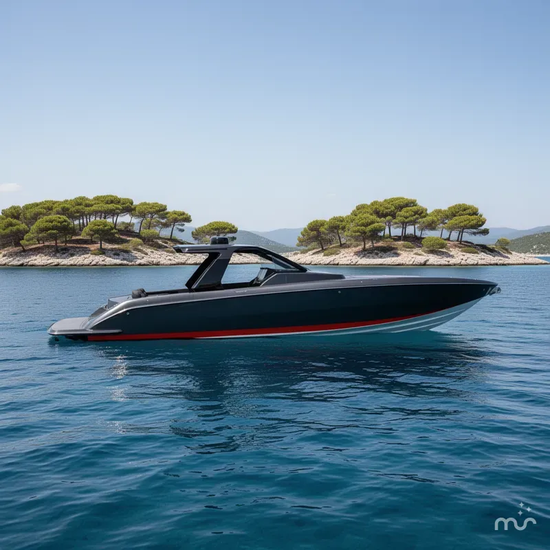 Slide: The Image of Cigarette 41' Nighthawk 2025 - 2