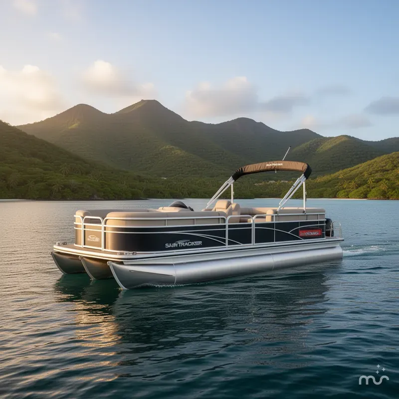 The Image of Sun Tracker Fishin' Barge 20 DLX 2017 - 0