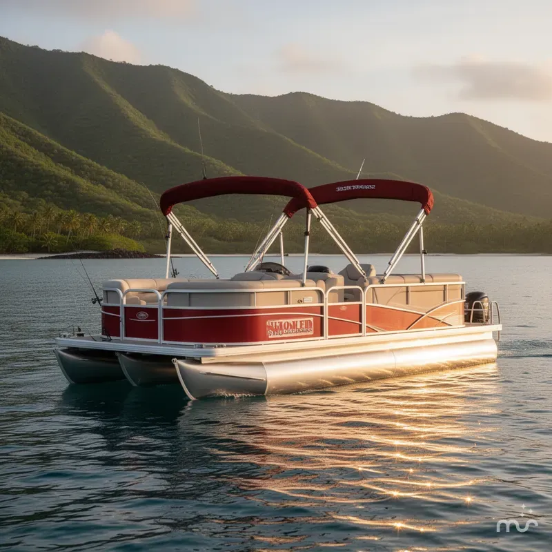 Slide: The Image of Sun Tracker Fishin' Barge 20 DLX 2017 - 1