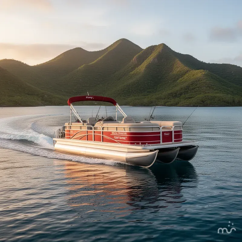 Slide: The Image of Sun Tracker Fishin' Barge 20 DLX 2017 - 2