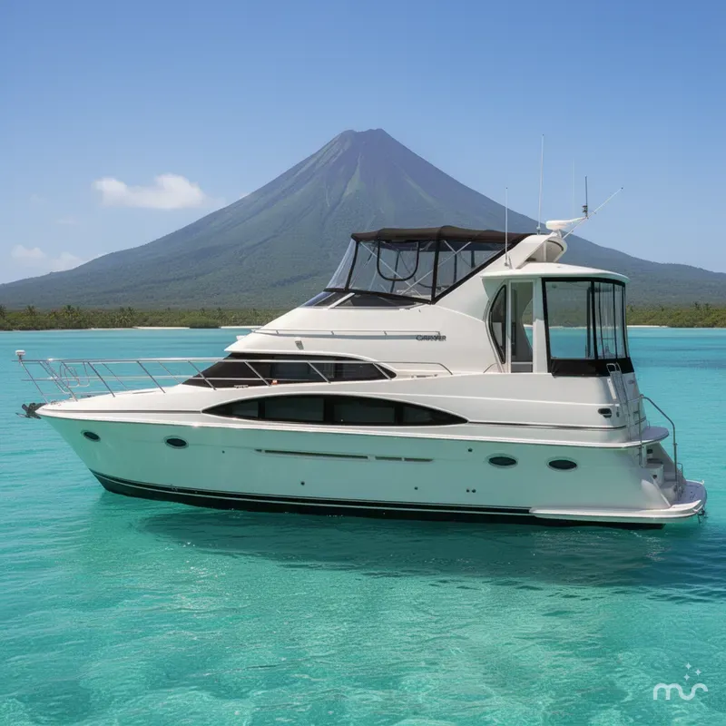 Slide: The Image of Carver Yachts 396 Motor Yacht 2000 - 2