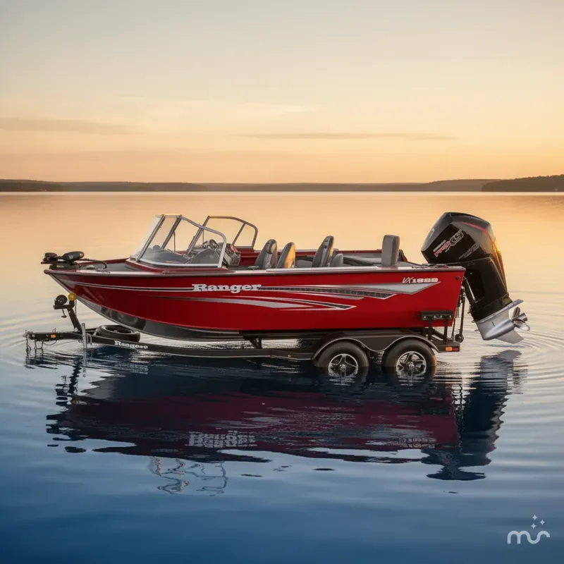 Slide: The Image of Ranger VX1888 WT w/225 Pro-XS & 9.9 Kicker 2021 - 1
