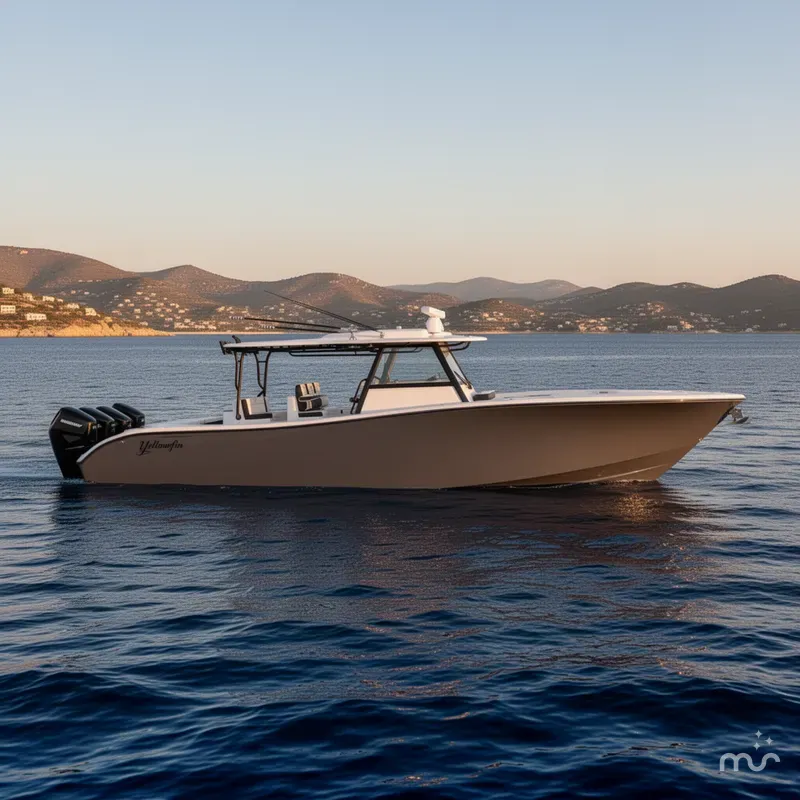 Slide: The Image of Yellowfin 42 Offshore 2024 - 2