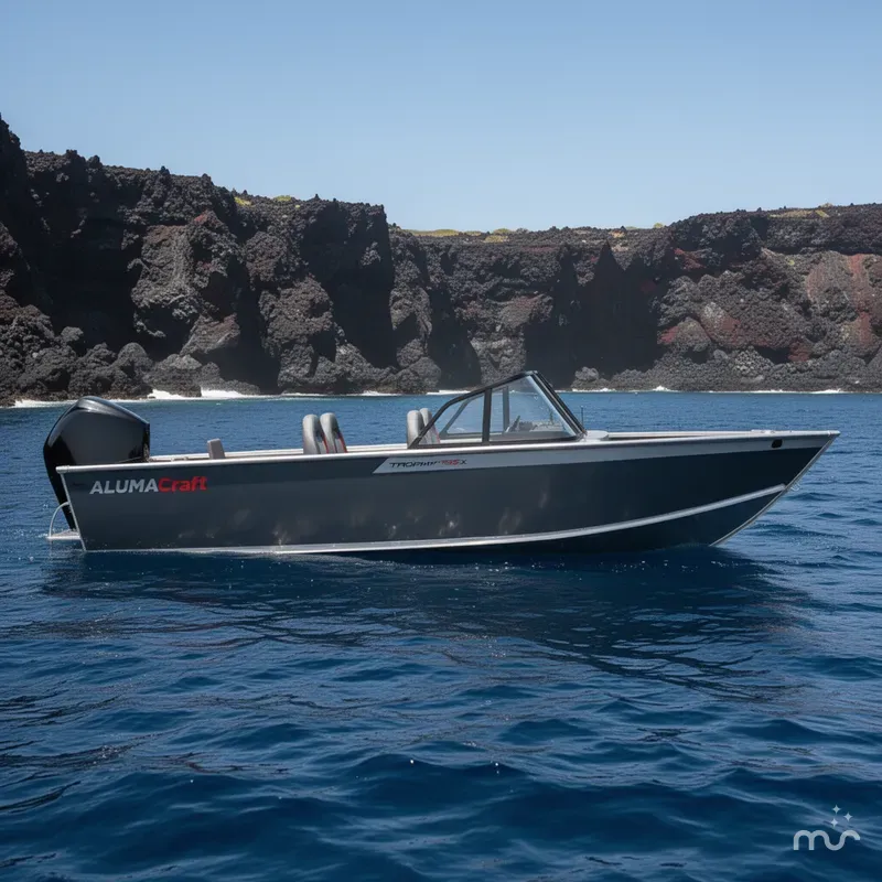Slide: The Image of Alumacraft Trophy 195X Sport 2026 - 2