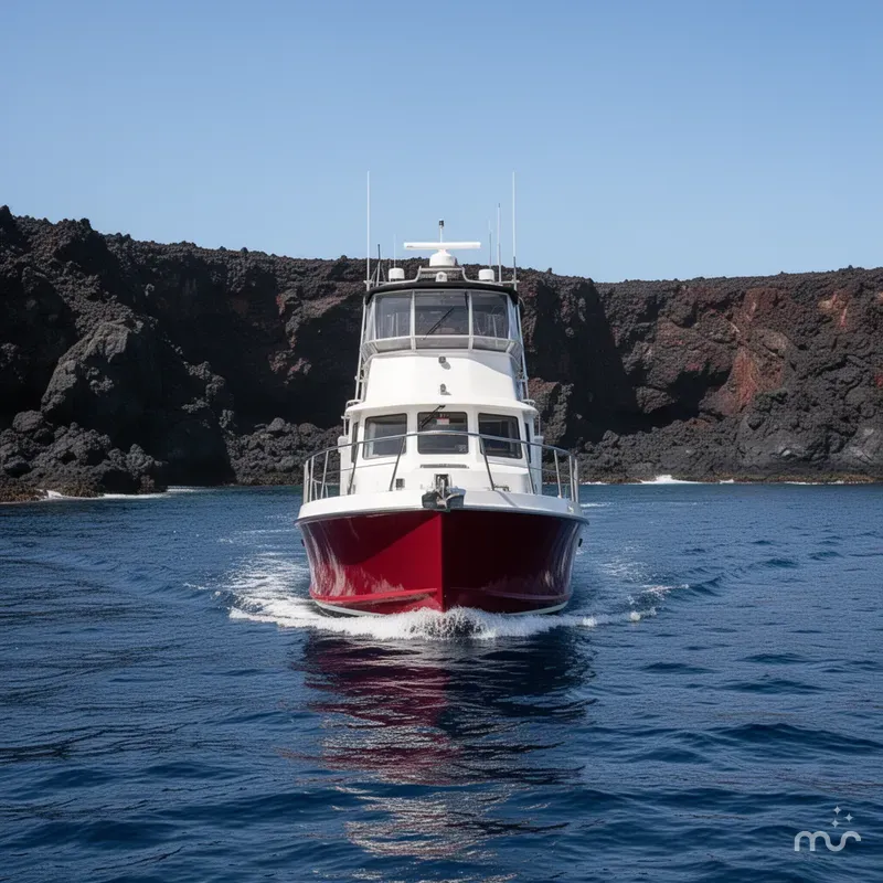 Slide: The Image of American Tug 365 Flybridge 2012 - 1