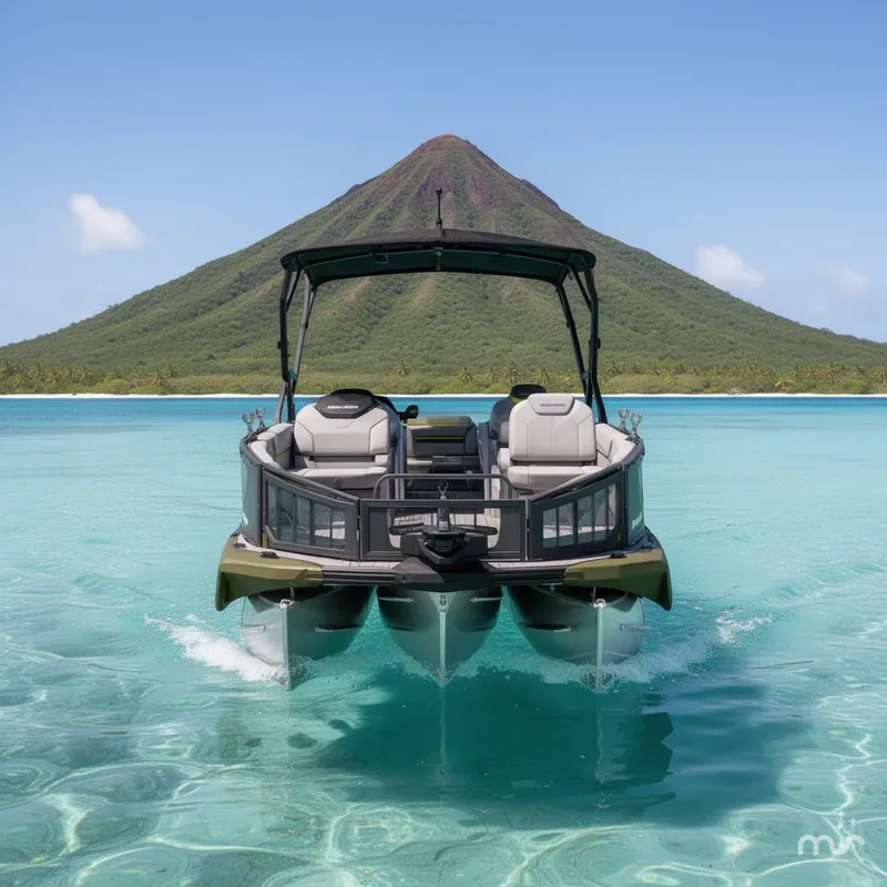 Slide: The Image of Sea-Doo Switch Fish™ 21 - 230 hp Galvanized 2026 - 1