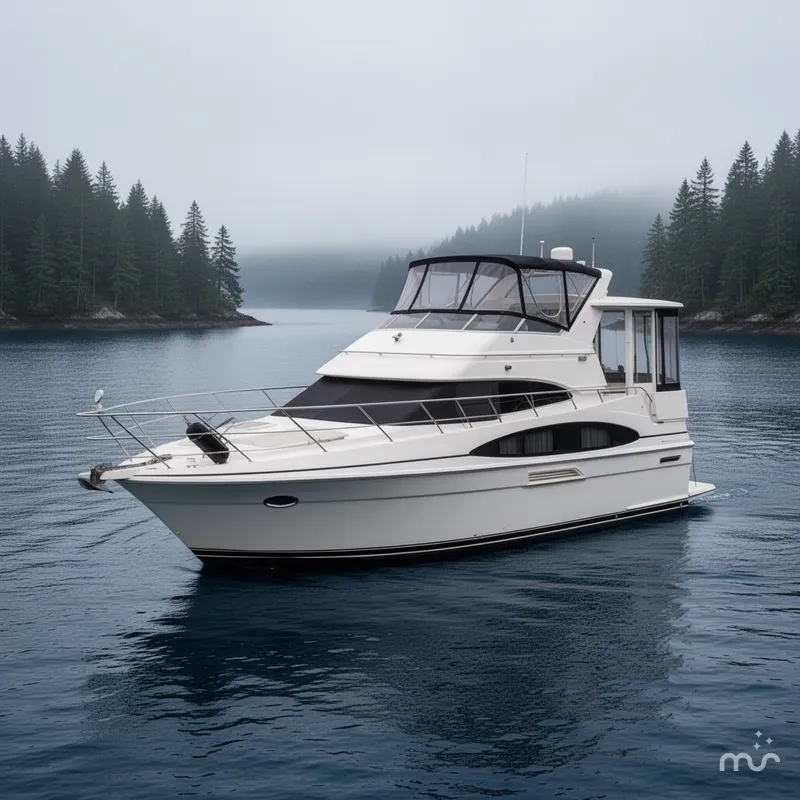 Slide: The Image of Carver Yachts 396 Motor Yacht 2004 - 2