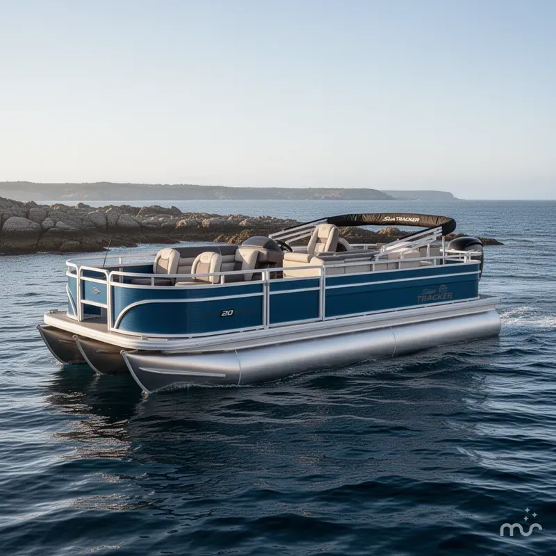 The Image of Sun Tracker Fishin' Barge 20 DLX 2026 - 0