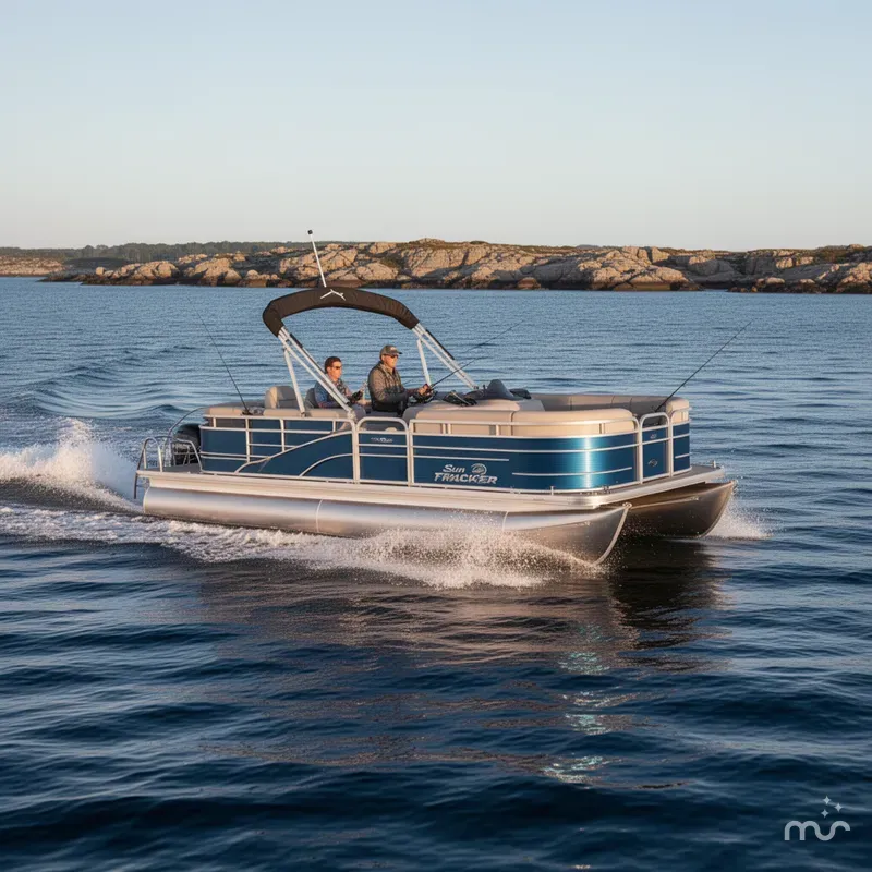 Slide: The Image of Sun Tracker Fishin' Barge 20 DLX 2026 - 4