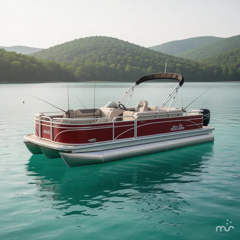 The Image of Sun Tracker Fishin' Barge 22 DLX 2026 - 0