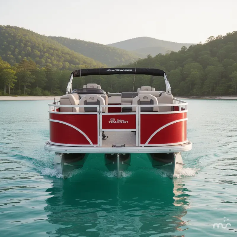 Slide: The Image of Sun Tracker Fishin' Barge 22 DLX 2026 - 1